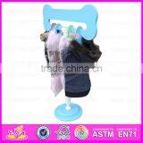 2015 New and Popular Wooden Pet Hanger,Eco Friendly Practical Pet Clothes Hangers,Top Quality Wooden Pet Hanger W06F009C thumbnail-3