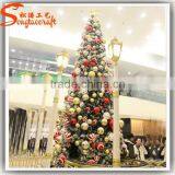 2015 New Product Price Pvc Fiber Optic Snowing Christmas Tree Led Pine Artificial Christmas Tree for Sale Festival Decoration thumbnail-5