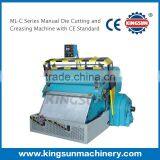 ML-C Series Corrugated Boad or Paper Cardboard Die Cutting Machine for Sale