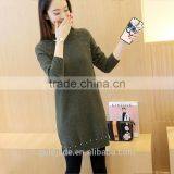 Latest Sweater Designs for Girls 100% Cashmere Wool Womens Sweater thumbnail-6