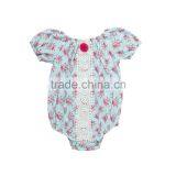 Baby Romper In China NewBorn Baby Girls Vintage Flower Jumpsuits thumbnail-3