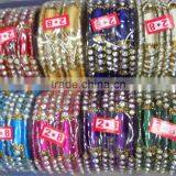 STOCK CLEARANCE Fashion Turquoise Silk Thread Bangles,Bridal Wholesale Bangles Bracelet,Fashion Bangle Sets thumbnail-4