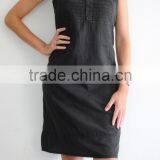 Ladies White Summer Dress thumbnail-1