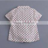 2017 Wholesale Children Boutique Clothing Ploka Shirts and Pants New Fashion Kids Clothes Set thumbnail-4