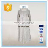 Ladies Casual Linen Pant Suit thumbnail-1