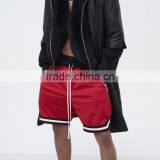 Custom Elastic Waist Gym Striped Basketball Jogger Wholesale Mens Sweat Crossfit Harem Sweat Shorts Pants thumbnail-2