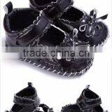 2017cute Baby Pre-walker Leather Solid Infant Shoes thumbnail-1