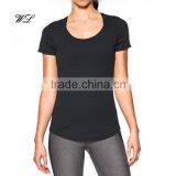 Wholesale Women Custom Top Casual Sports No Sweat T-Shirt China Supplier thumbnail-1