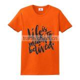 Muscle Fit Oversize Screen Printing 95 Cotton /5 Elastane T-shirt thumbnail-4