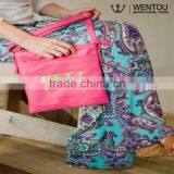 Women Monogram Top Zipper Closure Cross Body Purse thumbnail-1