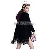 Hot Selling Beautiful Loose Tassels Lady Fashion Dress for Sale thumbnail-2