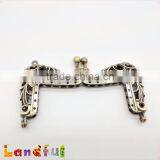 10.5cm M Shape Antique Bronze Handmade Kiss Lock Handbag Clutch Frame thumbnail-5