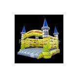 Yellow Bouncer Castle thumbnail-1