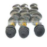 Large Stock Fast Shipping Wholesale Cheap Grey Human Hair Piece Brazilian Body Wave Gray Hair Weave thumbnail-3