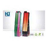 Sunglasses Retail Paper Cardboard Floor Display Stands In 2 Lines