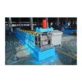 Automatic Steel Roof Purlin Roll Forming Machine Chain Drive 20 M/min