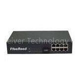 1 Port FX 8 Port TP Fiber Optic Switches Support Transmission 100V-240V AC thumbnail-1