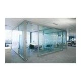 Impact Resistant Safety Tempered Glass Clear For Doors CCC ISO CE