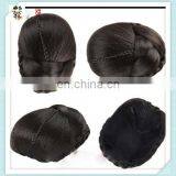 Fashion Women European Synthetic Braid Bun Hairpieces With Comb HPC-0188 thumbnail-1