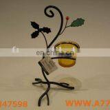 Glass/metal Candle Holder thumbnail-1