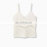 China Bulk Wholesale Clothing Ladies New Design Fashion Crochet Top thumbnail-5