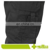Black Elastic Band Workwear Cargo Pants With Pockets thumbnail-6