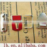 New Hot Sale Wholesale 2013 High Quality Shiny Silver ,anti-brass Metal Skirt Hook,brass Trouser Hook