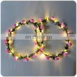 Glow in the Dark Hair Accessories,Flashing Hair Dye,Party Decoration Led Garland
