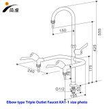 China CDC Laboratory Test Faucets-Triple Outlet Faucet-lab Faucets thumbnail-3