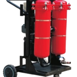 Black Car Oil Recycling Machine, Lubricating Oil Filtration System Diesel Oil Purifier