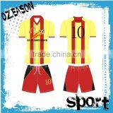 2016 Hot Sale Yellow Soccer Jersey for Men thumbnail-5