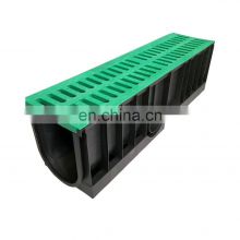 High Quality FRP Drain Channel with Grating Cover for Road Construction