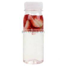 Reusable Clear Disposable Plastic Empty Bottle Milk Containers With White Tamper Evident Caps thumbnail-4