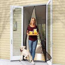 Decorative door curtain magnetic curtain door Anti-Mosquito Door Curtain Household Magnetic Summer Self-Suction Screen Door Screen Window Mesh