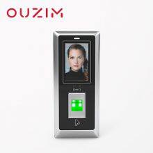 Ouzim BioEngine3 Биометрический терминал контроля доступа по лицу и отпечатку пальца для решения безопасности входа