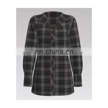 New Arrival Black Checked Yarn-dyed Poplin 100%Cotton Yarn Dye Yarn-dyed Fabric for Dress thumbnail-1