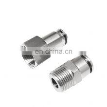 Factory Outlet Silver Y Type Tee Stainless Steel Connector Push-in Fitting Pneumatic Components thumbnail-2