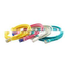 Best Quality Colorful Network Patch Cord Cable Ethernet Lan Cable RJ45 FTP Cat5e Cat5 Patch Cable