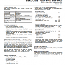 BERGQUIST GP5000S35 GAP PAD 5000S35 GAP PAD TGP 5000 thumbnail-4