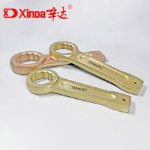 Xinda Non Sparking Box Striking Wrench Ring Hammering Spanner Manufacturer Explosion Proof Tools thumbnail-2