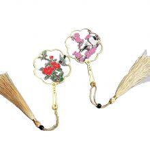 Custom Bookmark Made of Brass, Stainless Steel, Hollowed Out Chinese Style, Student Metal, Creative Design, Logo, Souvenir DIY thumbnail-2