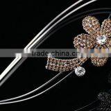Wholesale Elegant Diamond Flower Headband Hairband For Women Fashion Korean Hair Accessories thumbnail-4