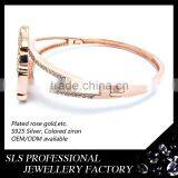 Unique Designs Indian Gold Plated Bangles White Stone Butterfly Bangle for Girls in the Party thumbnail-2