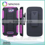 Heavy Duty Belt Clip Robot Case for Alcatel One Touch Fierce 2 OT7040T as Holster Kickstand Bumper Case thumbnail-1