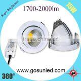Dimmable 15w Led Gimable Downlight Led Celling Light thumbnail-4