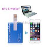 High Quality Paper Plastic USB Webkey With NFC, Stick Style USB Paper Webkey thumbnail-5