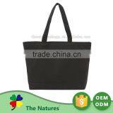 Top Grade Custom Printing Promotional White Cotton Pink Tote Bag thumbnail-3