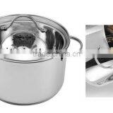 SA-12075A 2014 NEW Stainless Steel Pasta Set/ Italian Pasta Set / Steamer Set for Induction