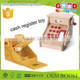 Child Care Center Role Play Handmade Wooden Kids Cash Register Toy thumbnail-2