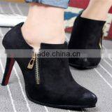 Ladies Winter Boots Bangkok Boots Hot Selling Leather Upper Rubber Bottom Boots thumbnail-2